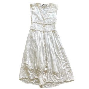 ZARA white dress